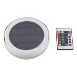 Lámpara De Decoración Solar Rgb Led Estanque Piscina Flo [u]