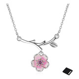 Elegante Y Exquisito Collar Sakura Para Mujer-regalo