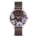 Reloj Floral Para Mujer Bcbgmaxazria Modelo Bawlg2133201 Mar