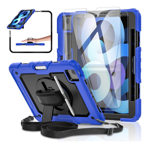 Funda Para iPad Air 5/4 De 10.9 Pulgadas 2022/2020, Funda Pa