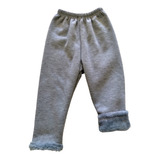 Calza Pantalón Bebe Beba Algodón Con Piel Peluche Abrigada