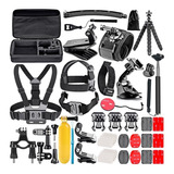 Kit De 55 Accesorios Go Pro Session/hero 7 6,5,4,3 Minimalet