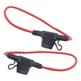 Porta Fusibles Con Cable 12 Volt, Set X 2