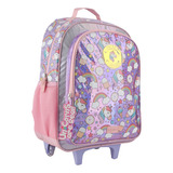 Mochila Carro Carrito Nena Escolar Gran Capacidad Girls New!