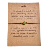 Pulsera Jade Verde Natural Original Protección Amor