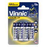 Pilas Aa Alcalinas Vinnic Pack X 12 Unidades Bp4