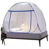 Mosquitero Plegable Cama 1.8x2x1.5m, Sin Necesita Colgarse