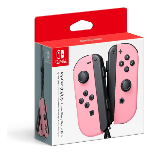 Control Joy-con Rosa Pastel Original Nintendo Switch Nuevos