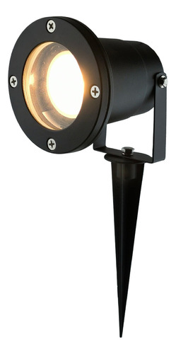 Lampara Estaca Jardin Led Exterior Pincho Con Luz Calida