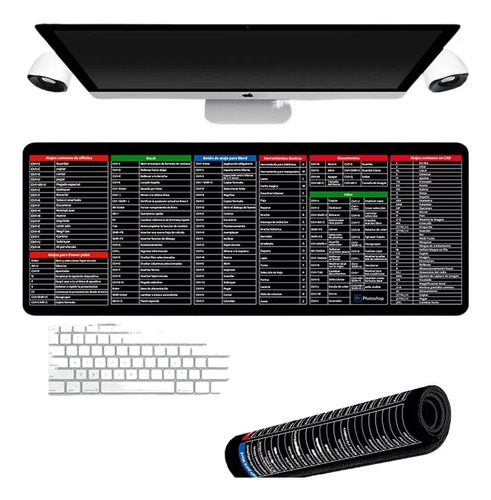 Ya Almohadilla De Escritorio Con Consejos De Excel, Atajos | MercadoLibre
