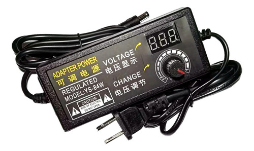 Adaptador De Fuente De Alimentación Ajustable 3v ~ 24v Para