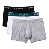 Boxer Corto Lacoste Sous Vetement Pack X3 Liso / Brand Store