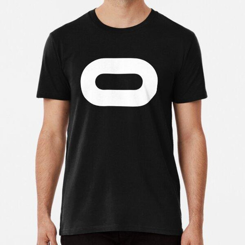 Remera Logotipo De Oculus (blanco) Algodon Premium