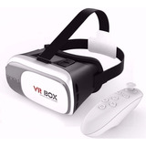 Oculos Vr Box 2.0 Realidade Virtual + Controle Cardboard 3d