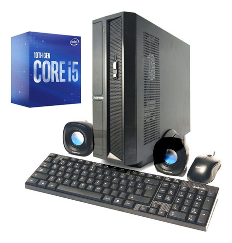 Computadora Pc Cpu Solarmax Intel Core I5 10ma 8gb 500g Hdd