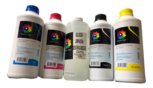 4 Tinta Litro Uso Dye Epson Hp Brother Canon 1 Solu Limp 