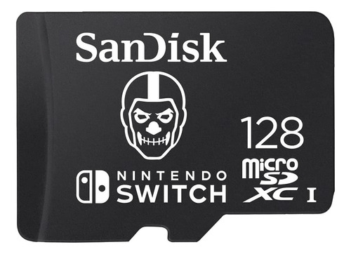Tarjeta De Memoria Sandisk 128 Gb Micro Sd Nintendo Switch Fortnite