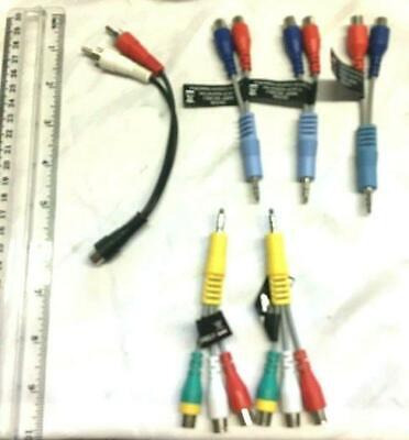 Samsung Audio Video Cable A/v Adapter Lot Of 6,  Bn39-0218