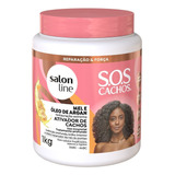 Ativador Cachos Mel E Argan Restaura Define Salon Line 1kg