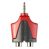 Convertidor Roxtone Conector Rpan350 De Rca A 3.5 Stereo