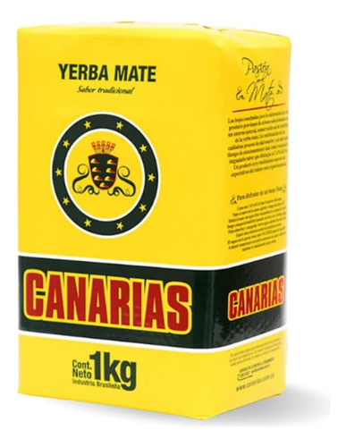 Yerba Mate Canarias 1 Kg Para Bajar De Peso 