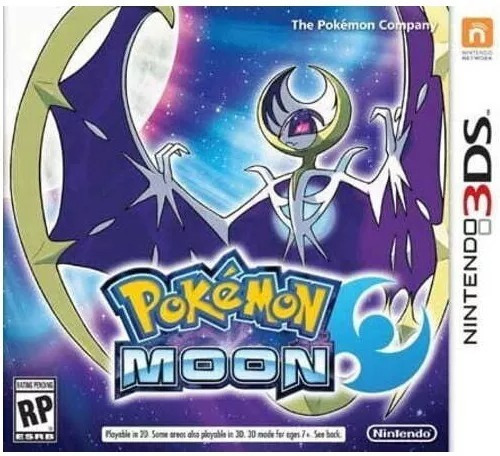 Pokemon Moon Fisico Nintendo 3ds Original