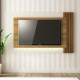 Painel Tv 65  Com Led Multimóveis Cr45013 Natural/off White