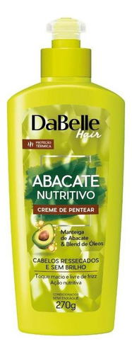 Dabelle Creme De Pentear Abacate Cabelos Ressecados 270g