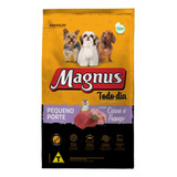 Magnus Todo Dia Adultos Pequeno Porte Carne E Frango 15kg