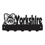 Porta Coleiras E Guias Pet Yorkshire Acrilico 3mm