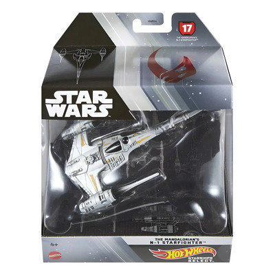 Hot Wheels Starship Select #17 Mandalorian N-1 Starfigther Multicolor | Envío gratis