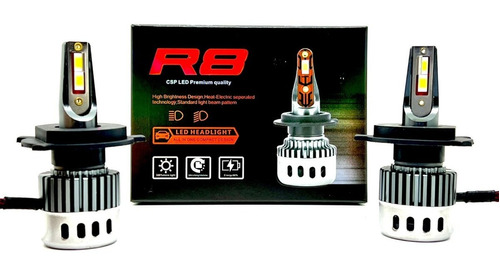 Kit Cree Led R8 Ultra Csp Premium Con Cooler El Mas Potente!