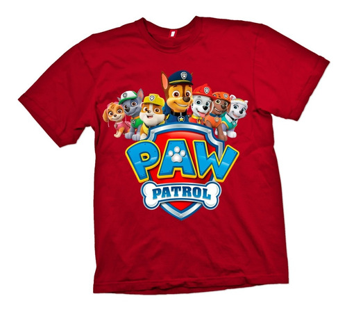 Polera Paw Patrol Cod C002