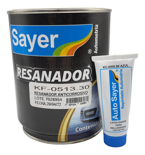 Resanador Automotriz Anticorrosivo Kf-0513.30 Sayer 1 Litro