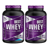 Xtrenght Best Whey Protein 2 Lb X 2 Unidades Potenciada Sabor Cookies/vainilla