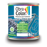 Esmalte Sintetico Negro 3en1 Obracolor 4 Litros