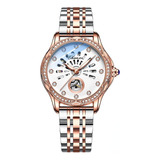 Reloj Automático Luminoso De Lujo Chenxi Diamond