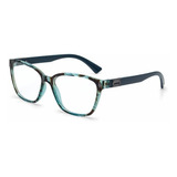 Armação Oculos Grau Colcci Amy C6077k6054 Verde Rajado