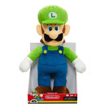 Super Mario Bros Luigi Jumbo 50cm Plomero Peluche 