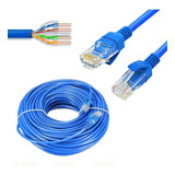 Cable Utp 5e De Red Ethernet Largo 30 Metros Patch Cord Lan