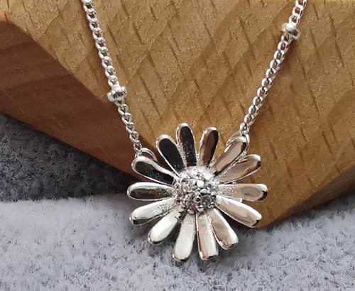 Pandora Necklace 398964c01 Pavé Daisy Flower 45cm Ale S925