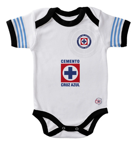 Pañalero Cruz Azul Visita Mameluco Bebé, Jersey, Liga Mx 24.