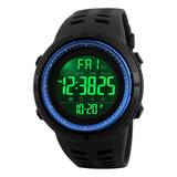 Men's Digital Sports Watch 50m Waterproof Led Military