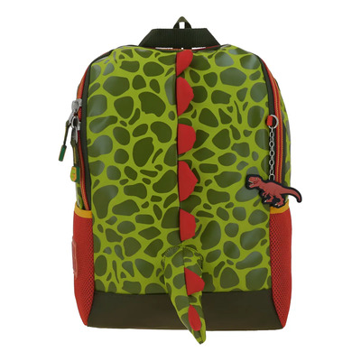 Mochila Chenson Preescolar Kinder Dinosaurio T-rex Espin Co66099-g Verde