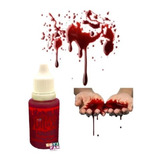 Gotero Sangre Falsa Artificial Maquillaje 15ml 