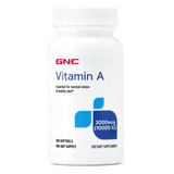 Gnc | Vitamin A | 3000mcg (10000iu) | 180 Softgels