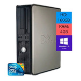 Dell Optiplex 380 Core 2 Duo 160gb Hd 4gb Memoria Com Dvd