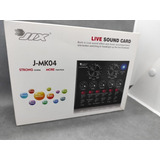 Tarjeta Sonido Usb V8, Mezclador Interfaz Audio Strea