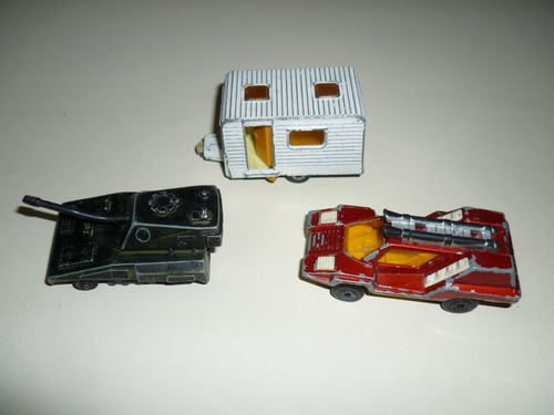 Matchbox Lesney Inglaterra. Pack De 3. Usados.