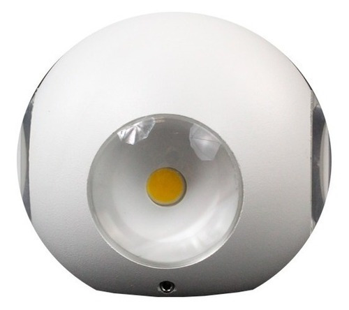 Arandela De Parede Globo 4 Focos De Luz Branco Quente 110v/220v